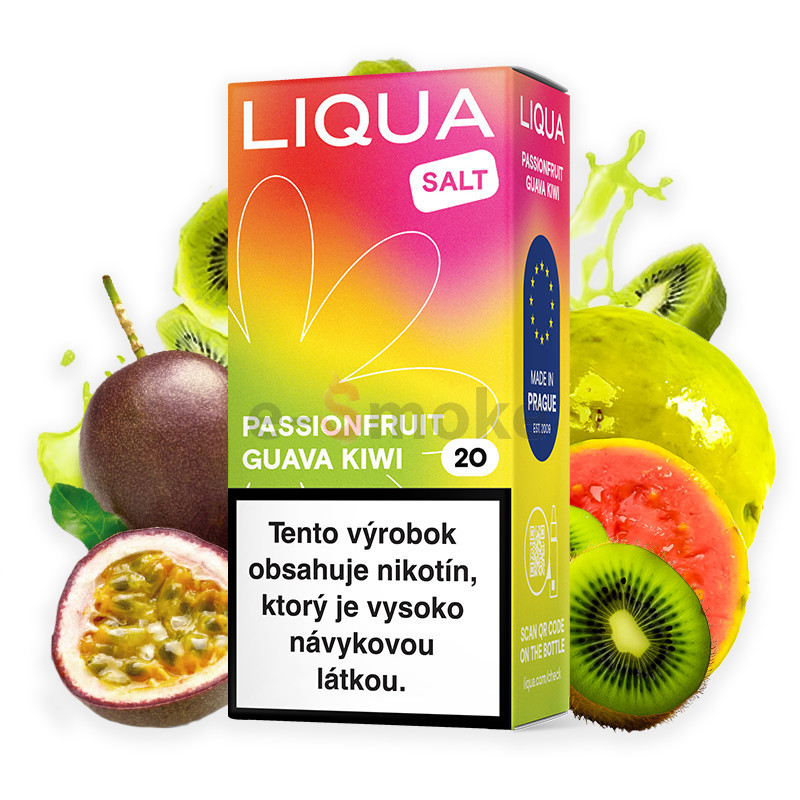 Liqua Salt 10ml Passionfruit Guava Kiwi 20 mg