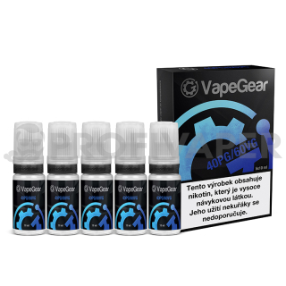 Prémiový nikotinový booster VapeGear - 20mg - 5x10ml - 40PG/60VG