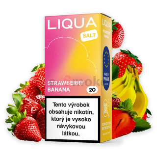 Liqua Salt 10ml Strawberry Banana 20 mg